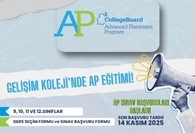 AP SINAV VE DERS BAŞVURULARI BAŞLAMIŞTIR.
