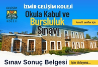 OKULA KABUL VE BURSLULUK SINAVI SONUÇLARI